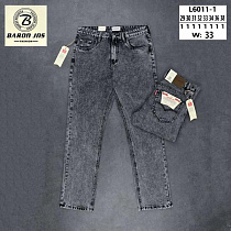 Джинсы God Baron L6011-1 grey - делук
