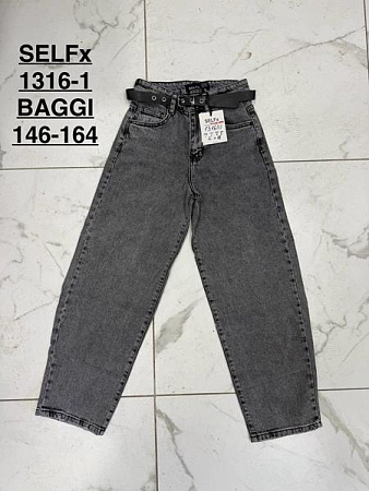 Джинсы Ruxa 1316-1 d.grey - делук