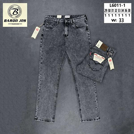 Джинсы God Baron L6011-1 grey - делук