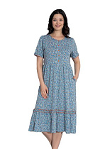 Платье Cotpark 7743 l.blue - делук