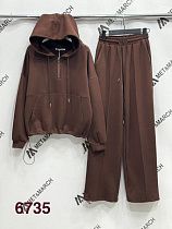 Костюм Спорт Met&March 6735 brown - делук
