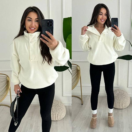 Батник Arina 1553 milk - делук