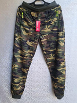 Штаны Спорт Giang 613 khaki-yellow - делук