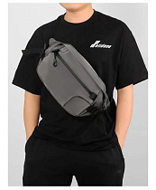 Бананка Fashion Bag V65-2 grey - делук