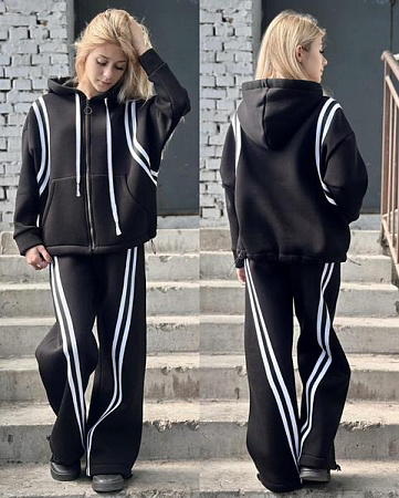 Костюм Спорт Karolina KR335 black - делук