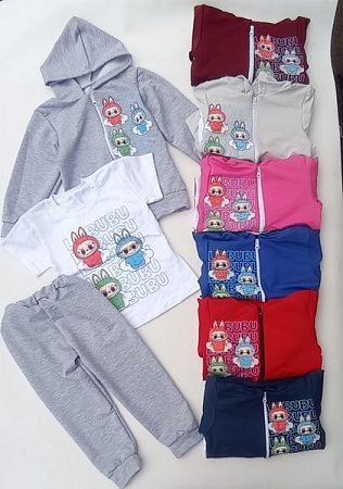 Костюм Спорт Meloria ML3589 l.grey - делук