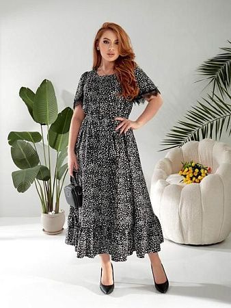 Платье Latoria 670-2 black - делук