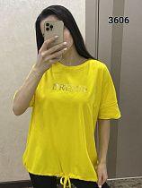 Футболка Fsn 3606 yellow - делук