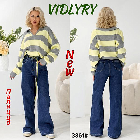 Джинсы Vidlyry 3861 navy - делук