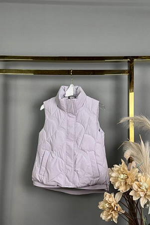Жилетка Delfinka 1177 lilac - делук