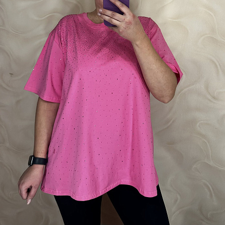 Футболка Levisha 26002 pink - делук