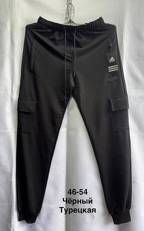 Штаны Спорт Minh MH512 black - делук