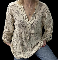 Блузка Levisha 26022 l.beige - делук