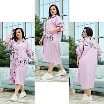 Платье Sinevir M47B lilac - делук