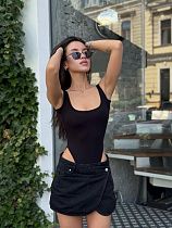 Боди Arina 1588 black - делук