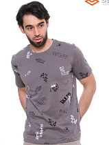 Футболка Samo M5795R-5 brown - делук