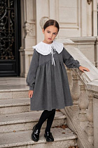 Платье Alisa Brand 1379-1523 grey - делук
