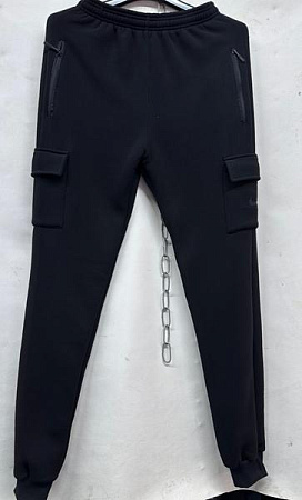 Штаны Спорт Tran TR234 black - делук