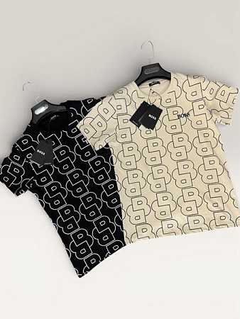 Футболка F.T.H F929 black - делук