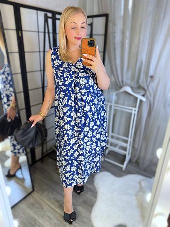 Сарафан Arina 1628 blue - делук