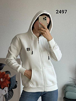 Кофта Спорт Fsn 2497 white - делук