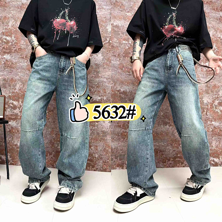 Джинсы God Baron 5632 blue - делук