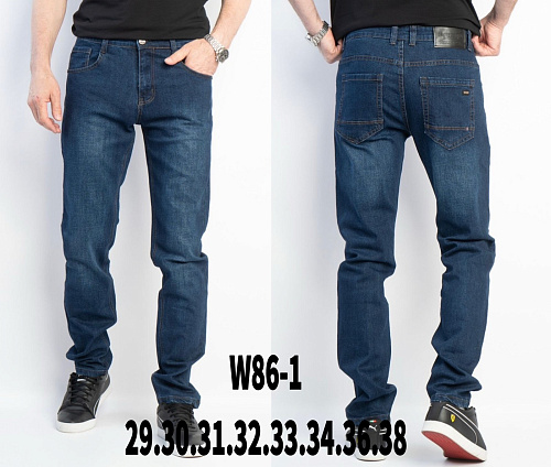 Джинсы God Baron W86-1 blue - делук