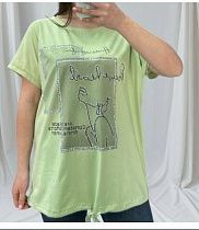 Футболка Levisha 25314 mint - делук