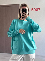 Свитер Fsn 5067 l.blue - делук
