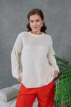 Свитер Karon 10940 white - делук