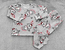 Пижама Boys&Girls BG495 grey - делук