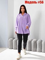 Рубашка Bat 56 lilac - делук