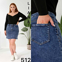 Юбка Liana Denim 512 blue - делук