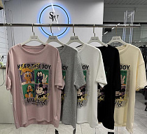 Футболка Saint Wish 1503 mix - делук