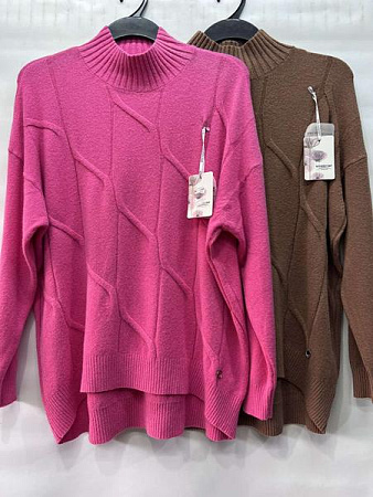 Свитер Emsweekis E1075 fuchsia - делук