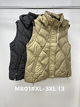 Жилетка Jacket M801 beige - делук