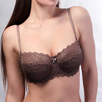 Бюстгальтер Annet DF5025 brown E - делук
