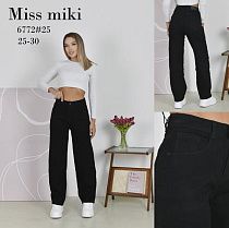 Джинсы Immei 6772 black - делук