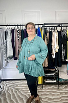 Блузка Global GL100 mint - делук