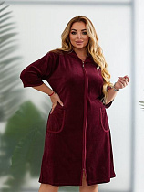 Халат Lindros LD79 wine - делук