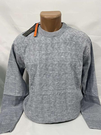 Свитер Sabihina 73535-1 l.grey - делук