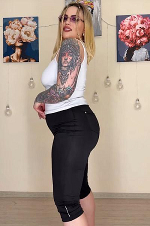 Бриджи Amok 72 black - делук