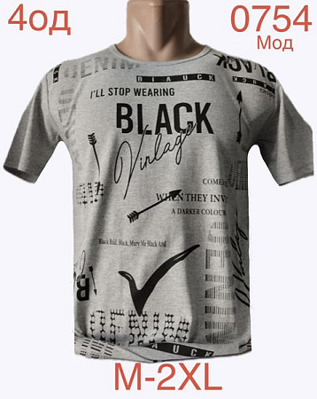 Футболка Надийка ND1161-0754 grey - делук