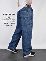 Джинсы God Baron 1792 blue - делук