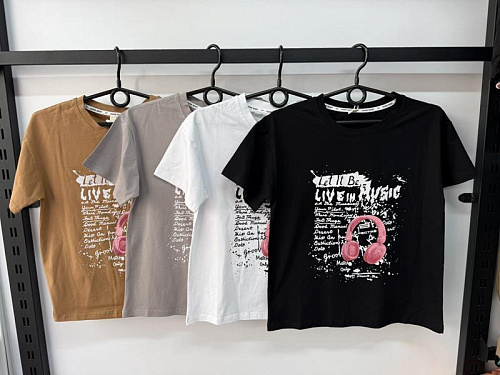 Футболка Chicwear CW151 grey - делук