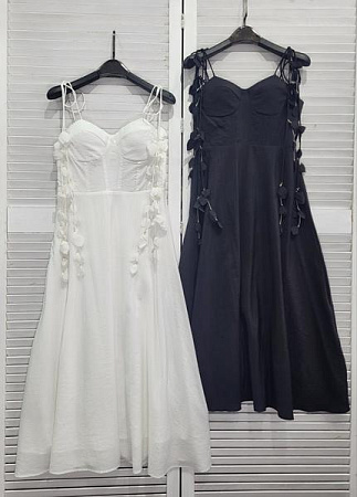 Сарафан Nefertiti 9577 white - делук