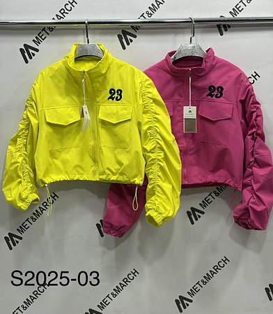 Ветровка Met&March S2025-03 yellow - делук