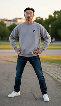 Свитер Shon S3684 l.grey - делук