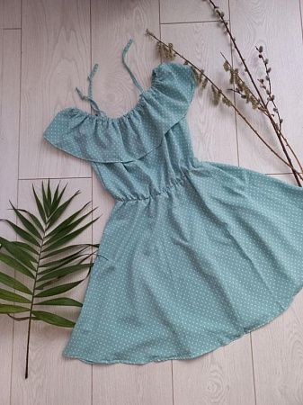 Платье No Brand Q01-5 green - делук