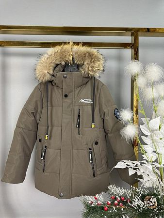 Куртка Delfinka B905 khaki - делук